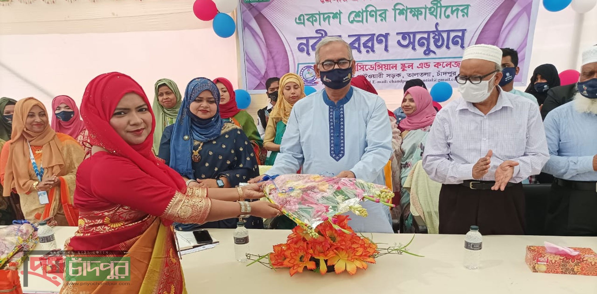 রেসিডেন্সিয়াল কলেজে নবীনবরণ ও কৃতি শিক্ষার্থী সংবর্ধনা