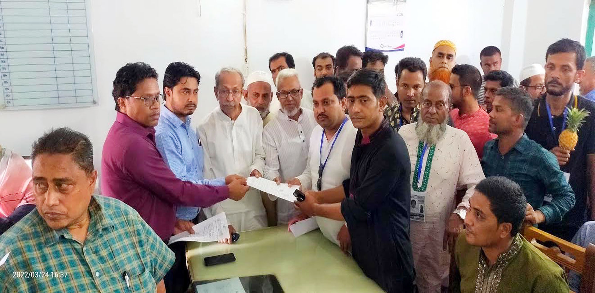 ফরিদগঞ্জে বিআরডিবির নির্বাচন সম্পন্ন, সভাপতি সালাম