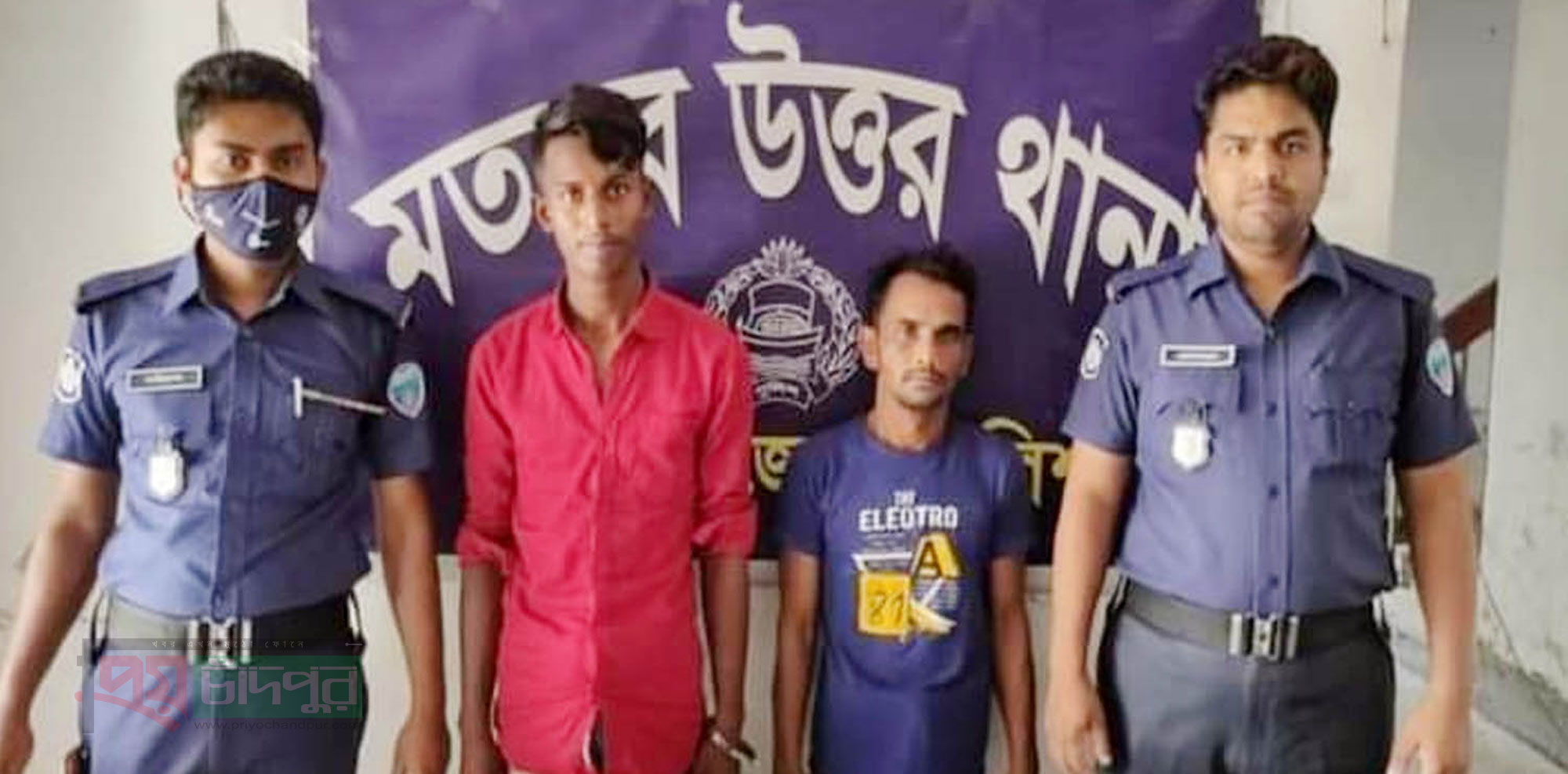 মতলব উত্তরে চোরাই অটোরিকশা’সহ গ্রেপ্তার ২