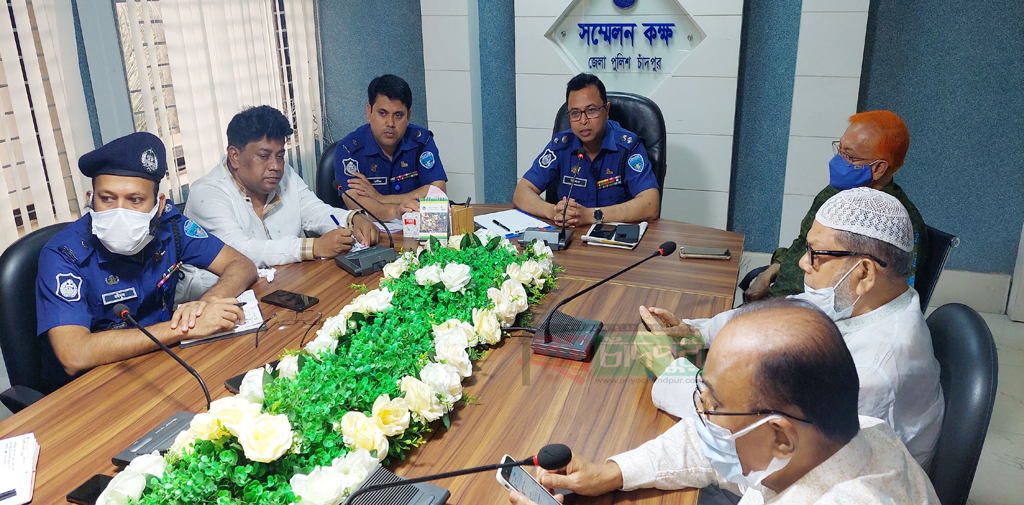 ব্যবসায়ীরা স্ব স্ব উদ্যোগে নিরাপত্তা ব্যবস্থা জোরদার করত হবে; এসপি মিলন মাহমুদ