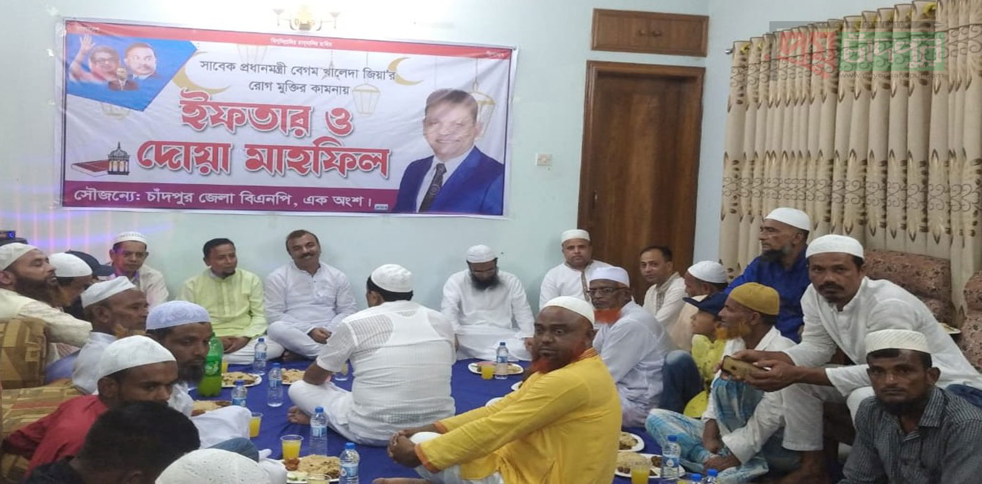 খালেদা জিয়ার রোগমুক্তি কামনায় শাহাবুবুর রহমান শাহীনের ইফতার ও দোয়া