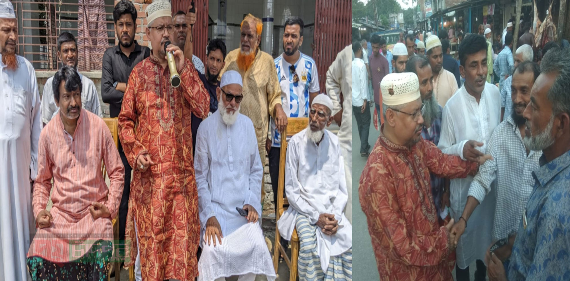 চাঁদপুর সদর ও হাইমচরে রেদওয়ান খান বোরহানের ঈদ পরবর্তী শুভেচ্ছা বিনিময়