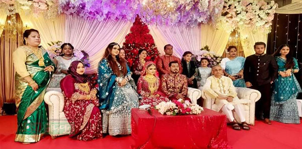 দৈনিক সংবাদ সারাবেলা পত্রিকার প্রকাশক কাজী আবু জাফরের বৌভাত