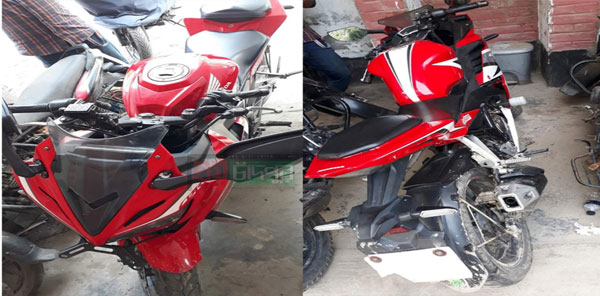 মতলব উত্তরে লাইসেন্সবিহীন মোটর সাইকেল উদ্ধার