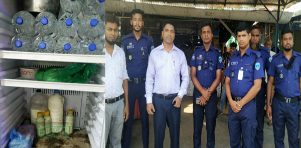শাহরাস্তি ও হাজীগঞ্জে দশ ব্যবসা প্রতিষ্ঠানকে ২৬ হাজার টাকা জরিমানা