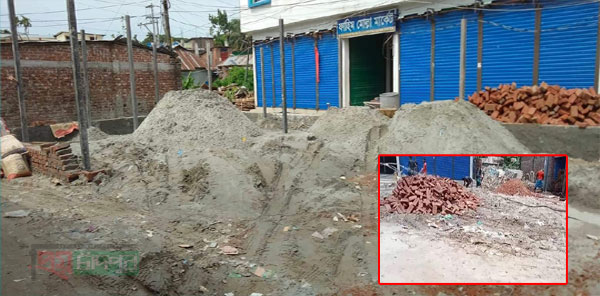 উচ্চ আদালতের নিষেধাজ্ঞা অমান্য করে হাইমচরে স্থাপনা নির্মাণ
