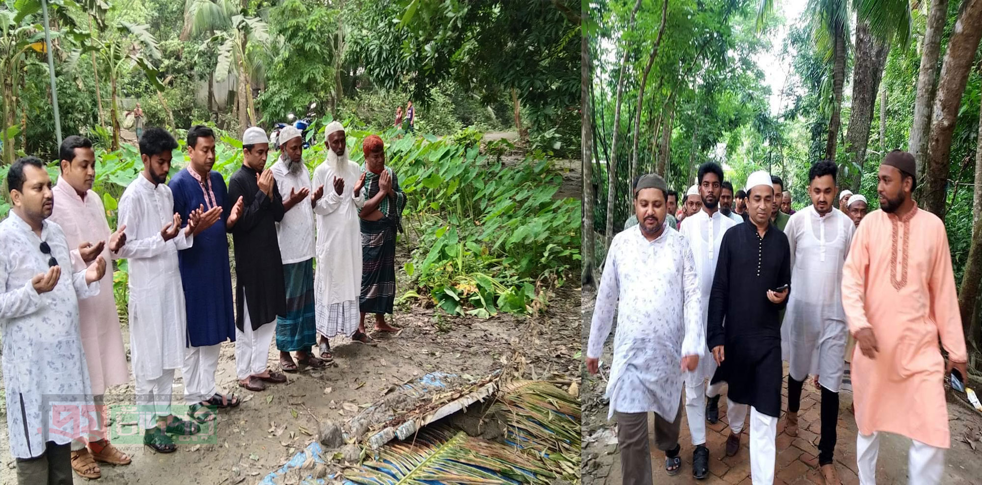 ফরিদগঞ্জে ডা: সাগরের নেতৃবৃন্দের কবর জিয়ারত ও শুভেচ্ছা বিনিময় 