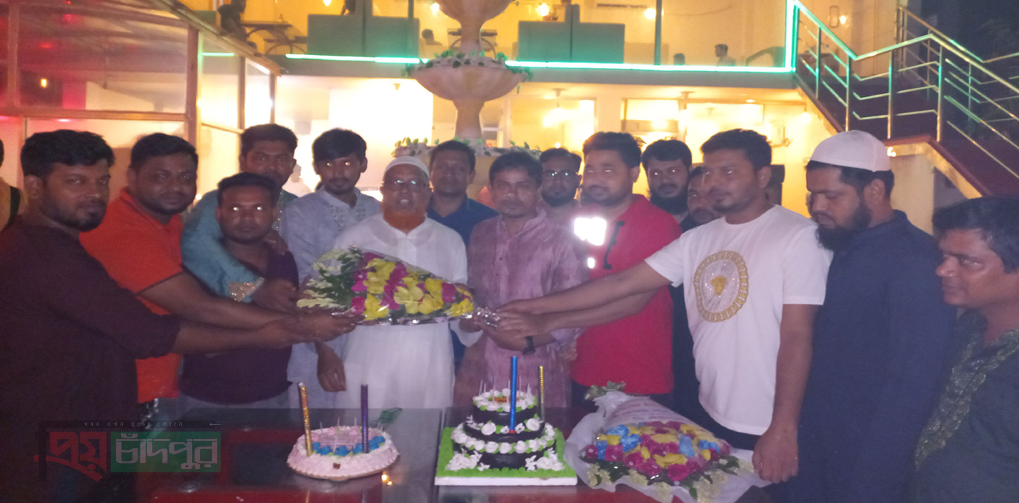 জন্মদিনে সৈয়দ আহাম্মদ খসরুকে টি-টুয়েন্টি সোসাইটি ও ফ্রেন্ডস ক্লাবের শুভেচ্ছা