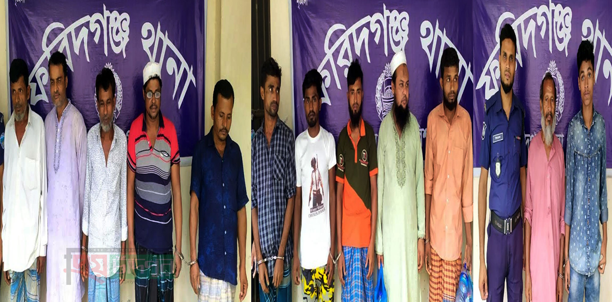 ফরিদগঞ্জে ৫ জুয়াড়ীসহ আটক-১২