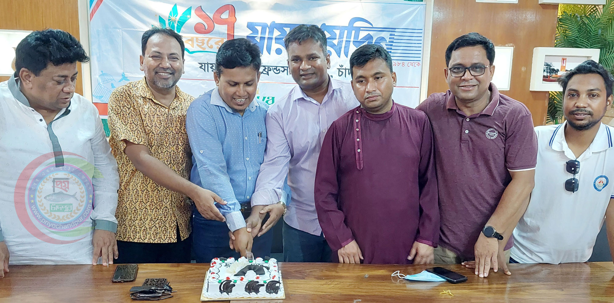 চাঁদপুরে যায়যায়দিন এর প্রতিষ্ঠাবার্ষিকী পালিত