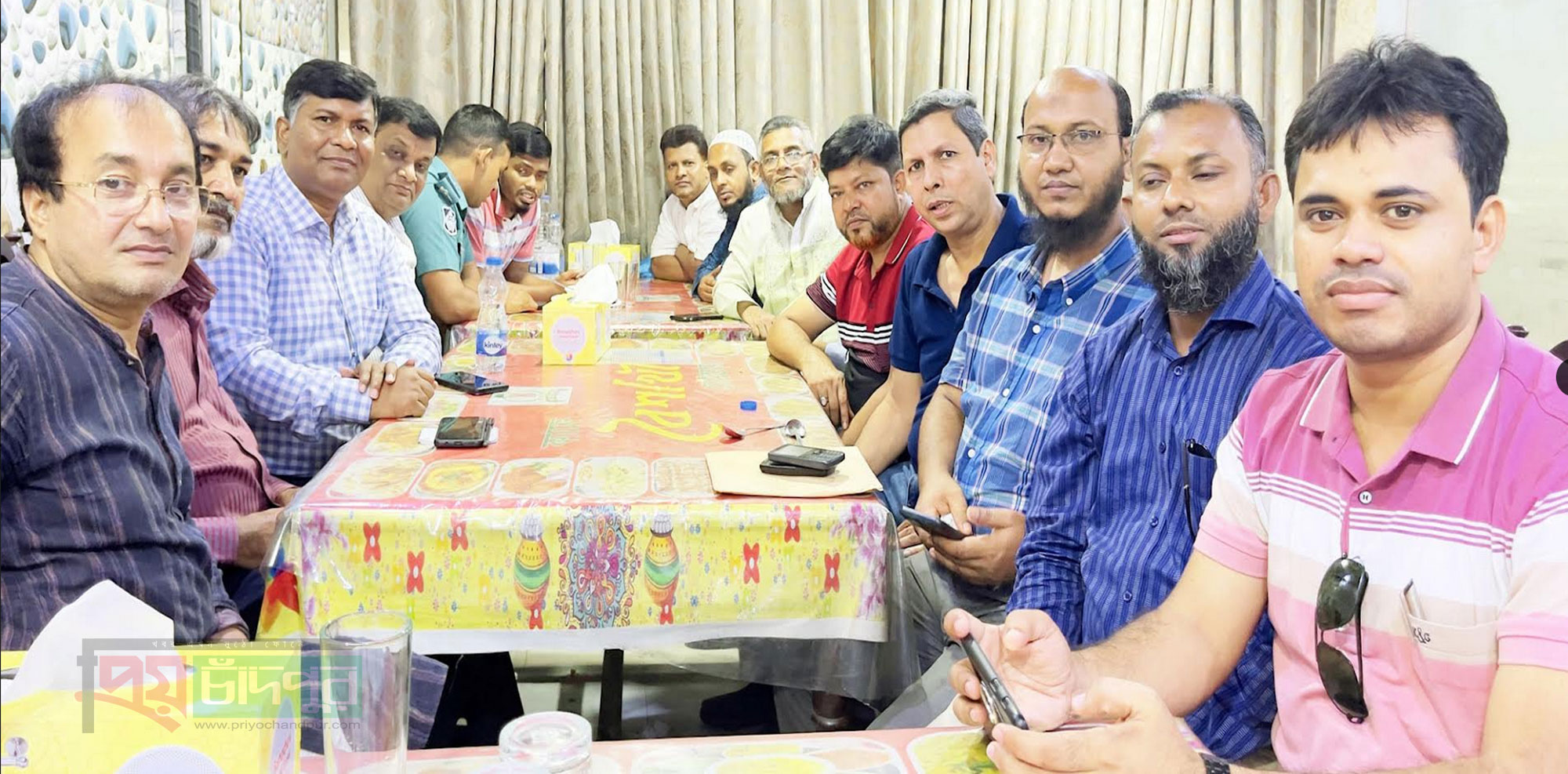 ফরিদগঞ্জ বার্তা পাঠক ফোরাম কেন্দ্রীয় কমিটির মতবিনিময় অনুষ্ঠিত