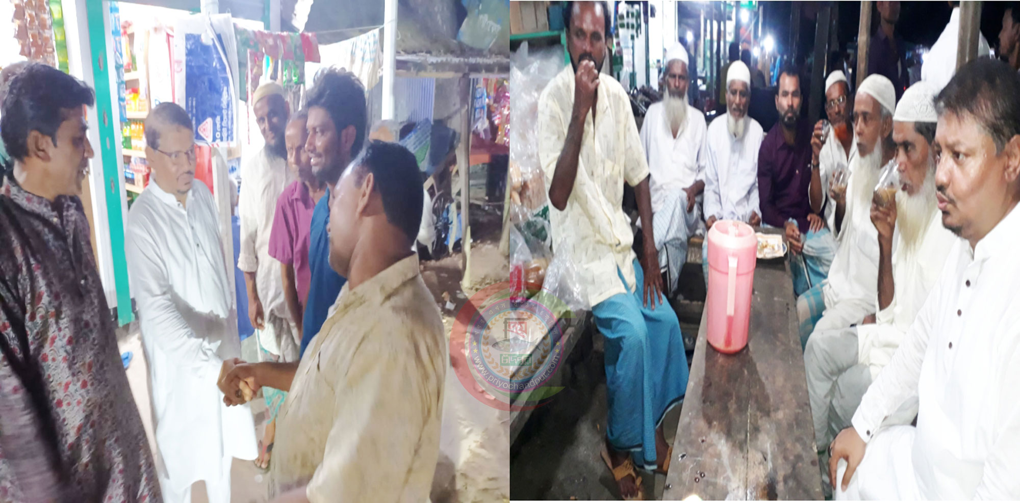চাঁদপুর ও হাইমচরে রেদওয়ান খান বোরহানের ঈদ পরবর্তী শুভেচ্ছা বিনিময়
