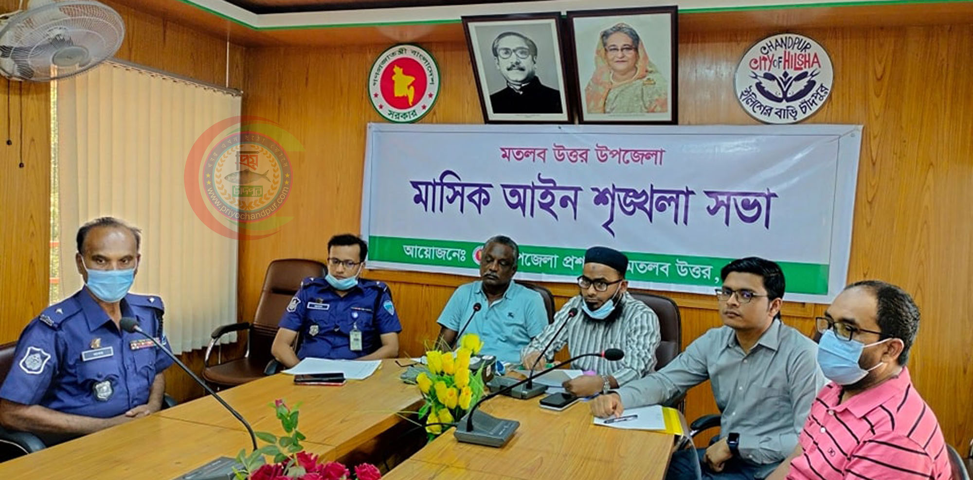 বর্তমান আইন শৃঙ্খলা পরিস্থিতি ভালো আছে; উপজেলা চেয়ারম্যান এমএ কুদ্দুস