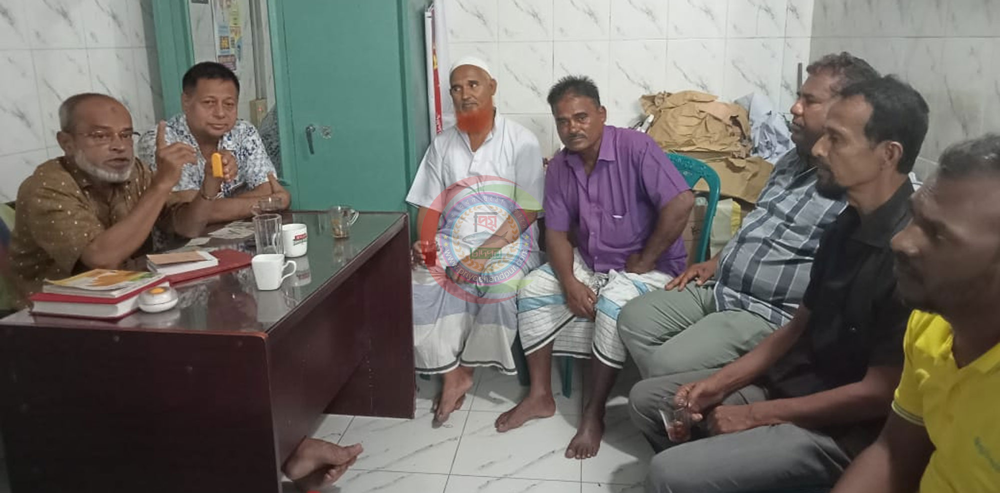 চাঁদপুরে সিটি গ্রুপের ডিলারের উপর হামলার ঘটনায় বিএনপি নেতৃবৃন্দের ঘটনাস্থল পরিদর্শন