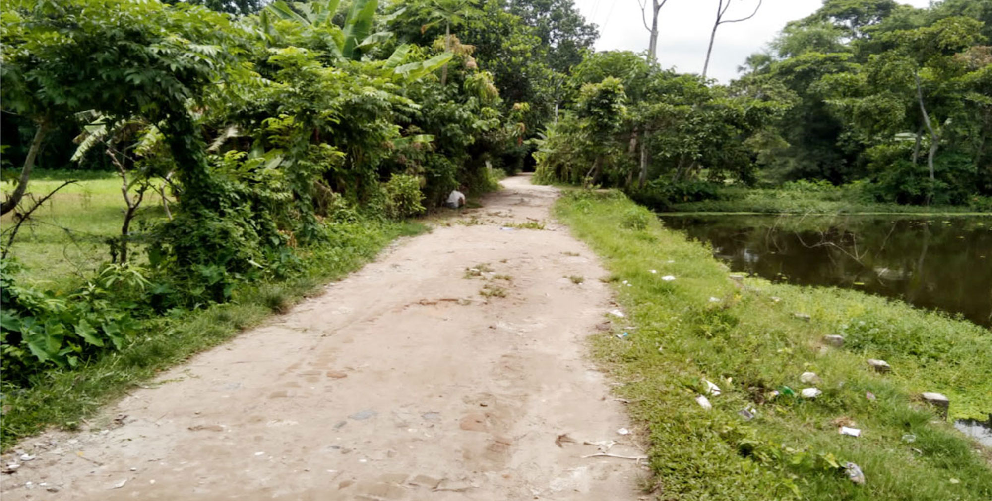 পাকাকরণ চায় এলাকাবাসী; রুহিতারপাড় গ্রামের রাস্তা বেহাল, চলাচলে দুর্ভোগ