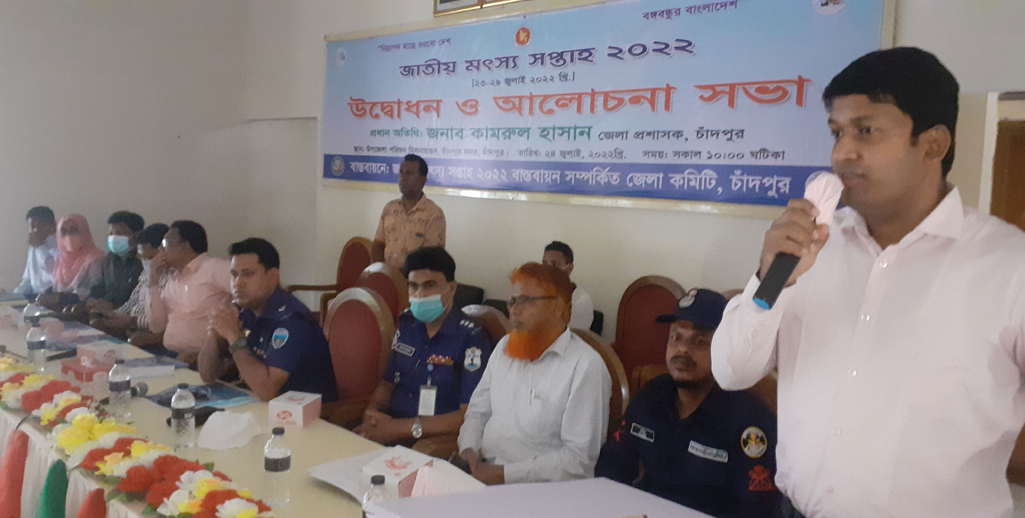 সবাই সচেতন থাকলে অভিযানের প্রয়োজন হয়না; চাঁদপুর ডিসি কামরুল হাসান