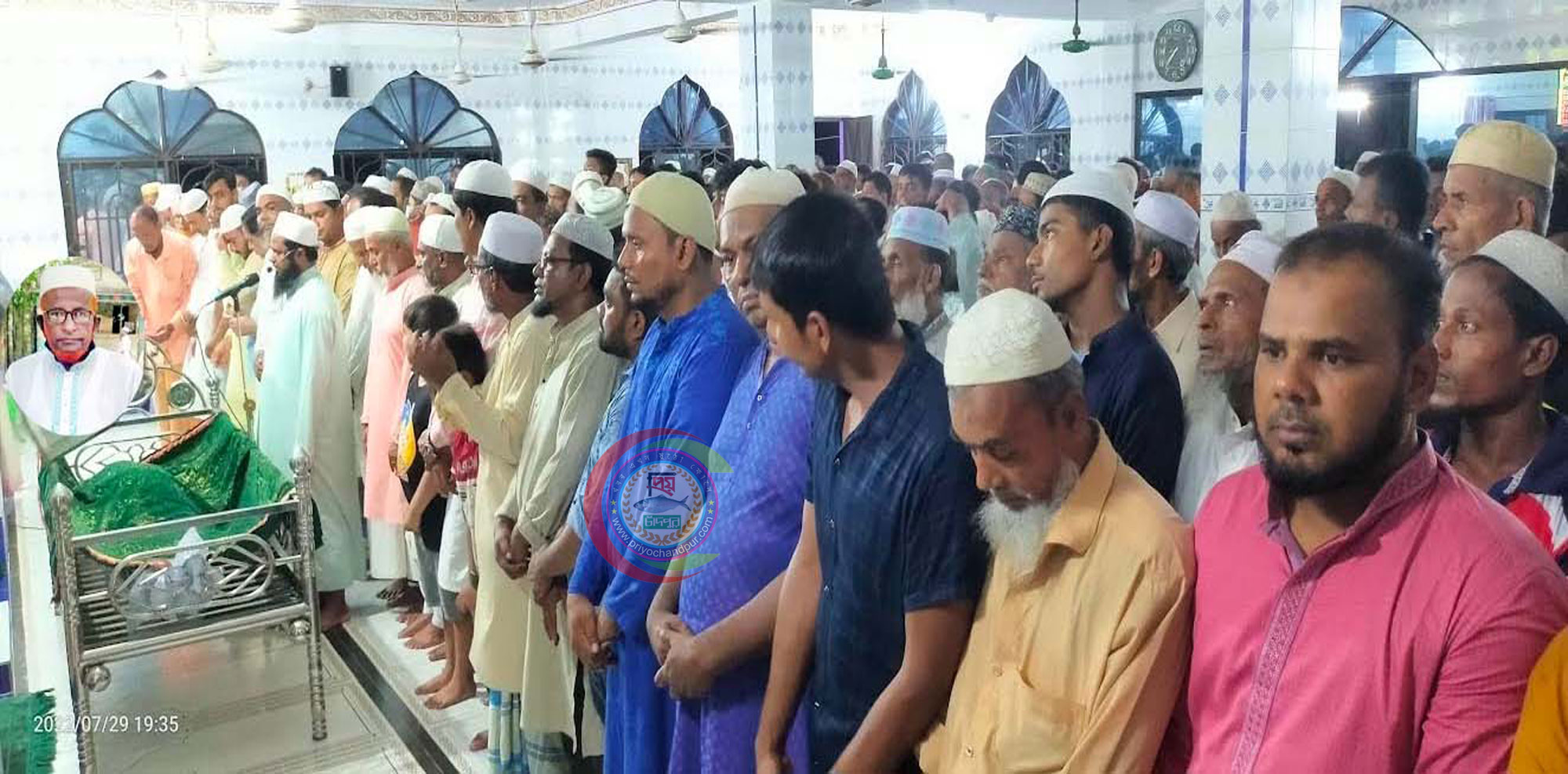 ফরিদগঞ্জে আওয়ামীলীগ নেতার মৃত্যু, জানাজা ও দাফন সম্পন্ন
