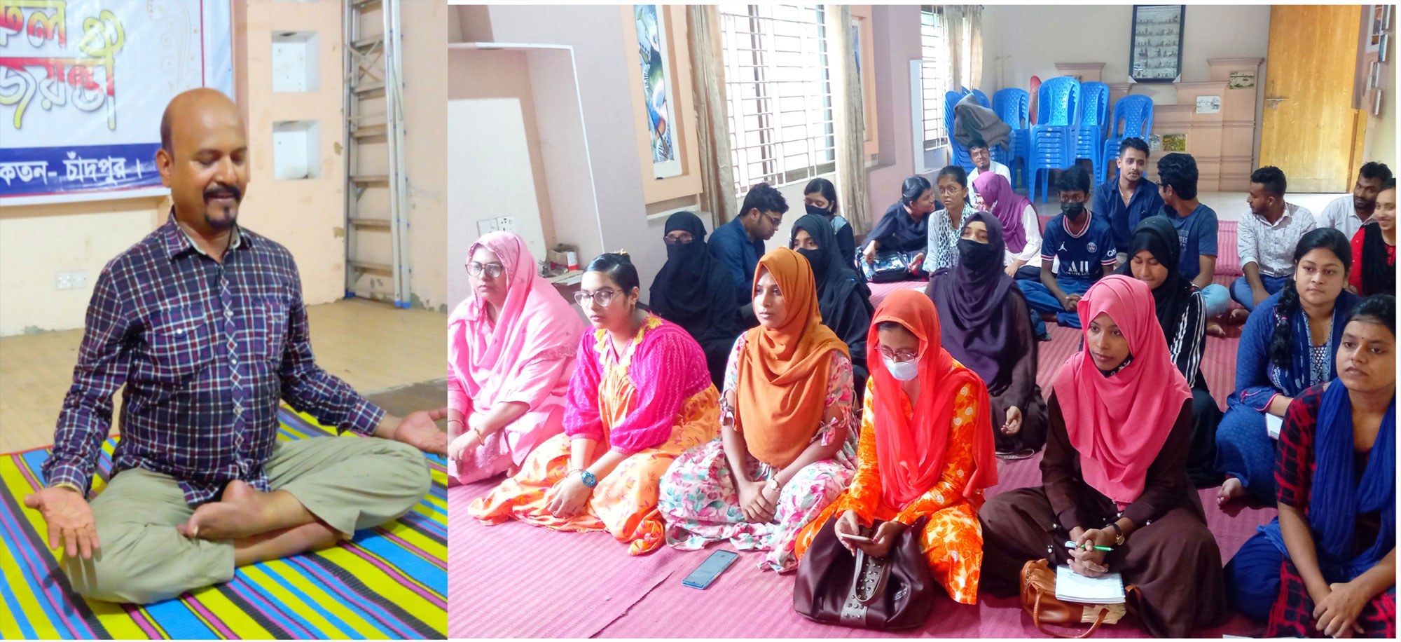 সাহিত্য মঞ্চের  আয়োজনে উচ্চারণ, উপস্থাপন ও আবৃত্তি বিষয়ক কর্মশালা সম্পন্ন