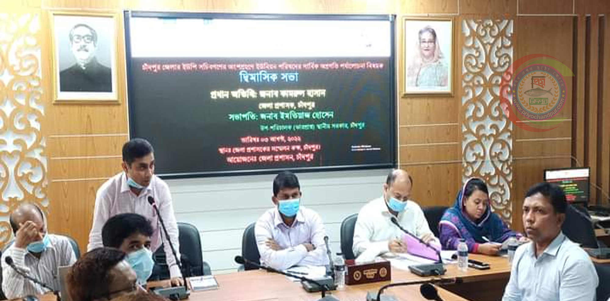 আইন ও বিধি মেনে সচিবদের কাজ হবে; জেলা প্রশাসক কামরুল হাসান