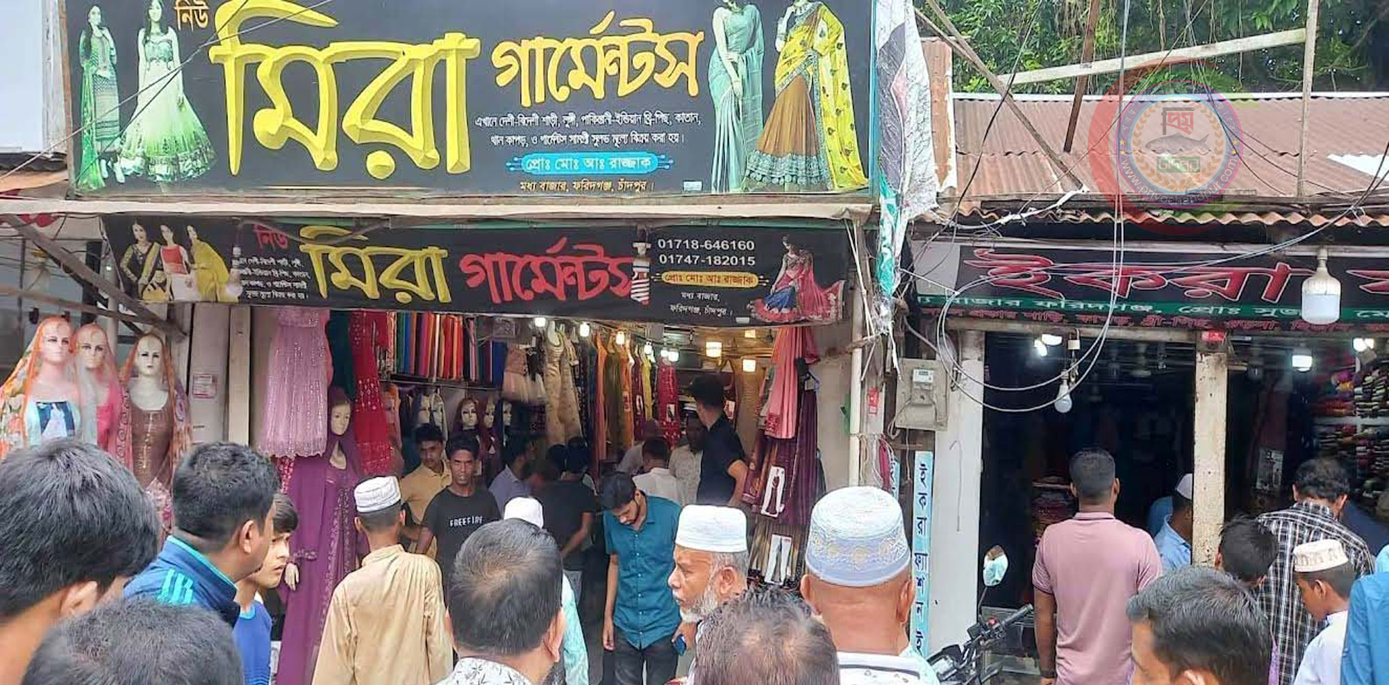 ফরিদগঞ্জ ৩টি দোকানে দুর্ধর্ষ চুরি