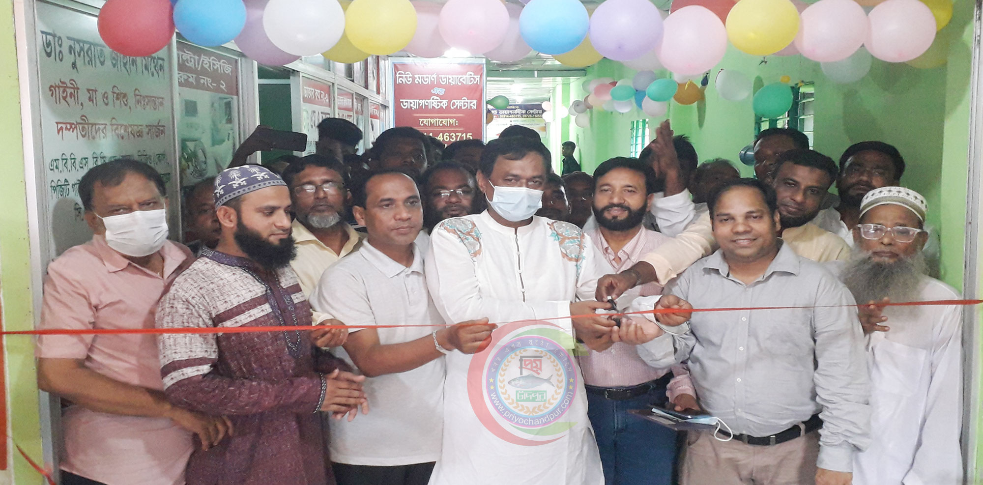 নারায়ণপুর বাজারে নিউ মডার্ণ ডায়াবেটিস এন্ড ডায়াগনস্টিক সেন্টারের উদ্বোধন