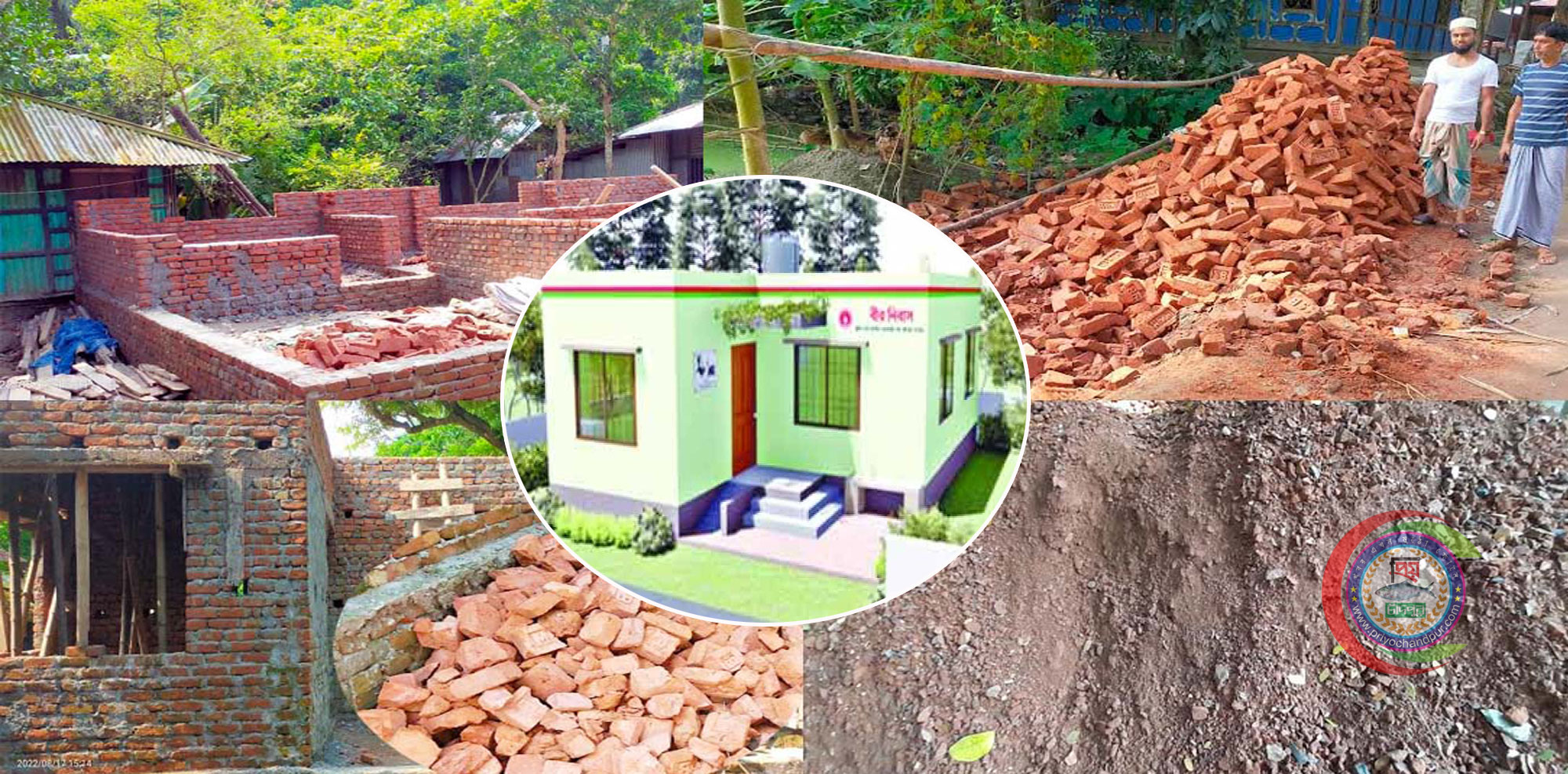 পিআইও’র যোগসাজশে ফরিদগঞ্জে মুক্তিযোদ্ধাদের আবাসন নির্মাণে অনিয়ম