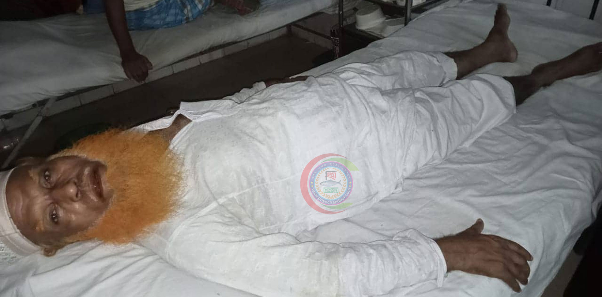 শাহরাস্তি উপজেলা ওলামা লীগের সভাপতির উপর ভূমি দখলকারির অর্তকিত হামলা