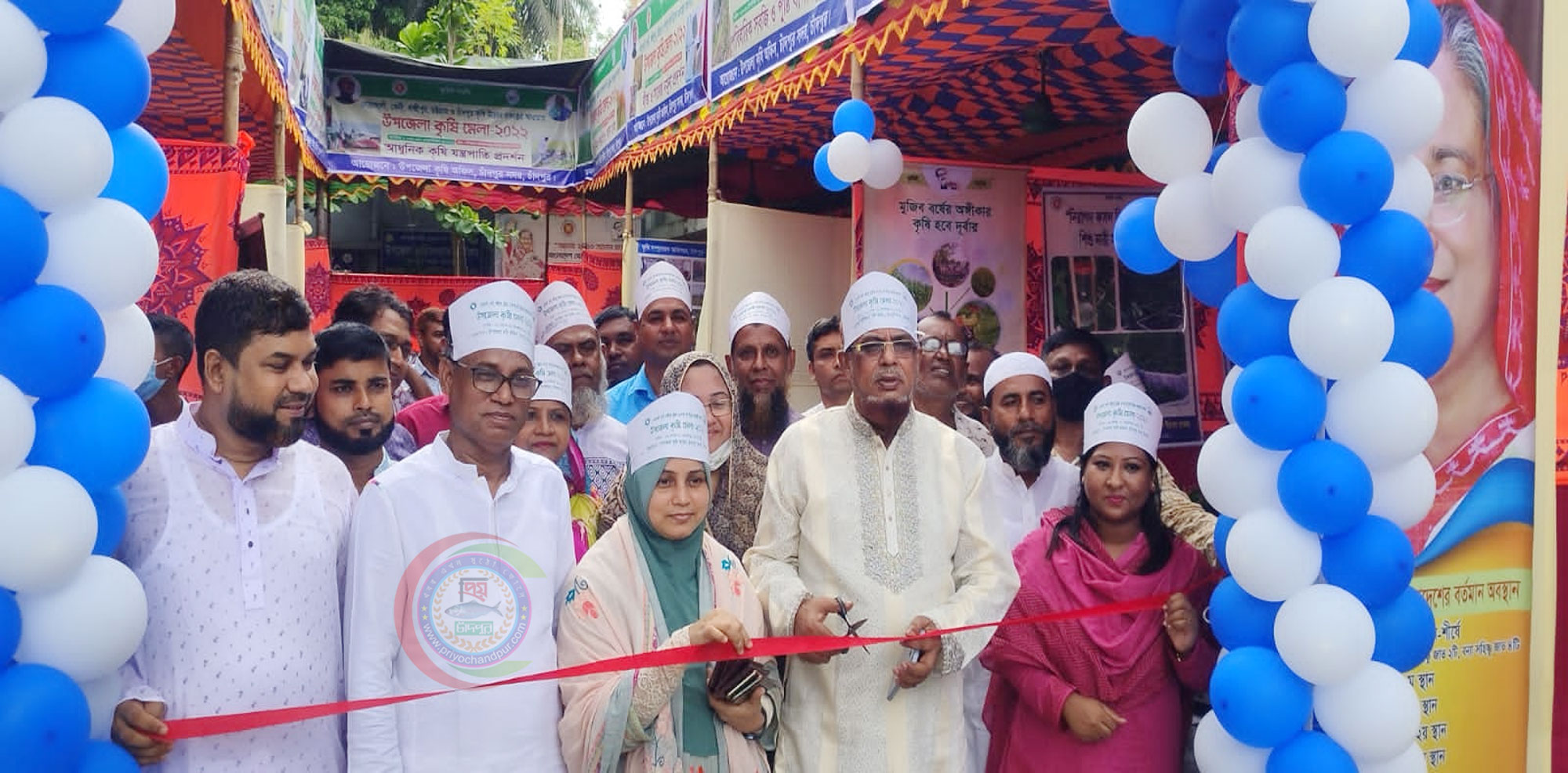 চাঁদপুরে উপজেলা কৃষি মেলার উদ্বোধন