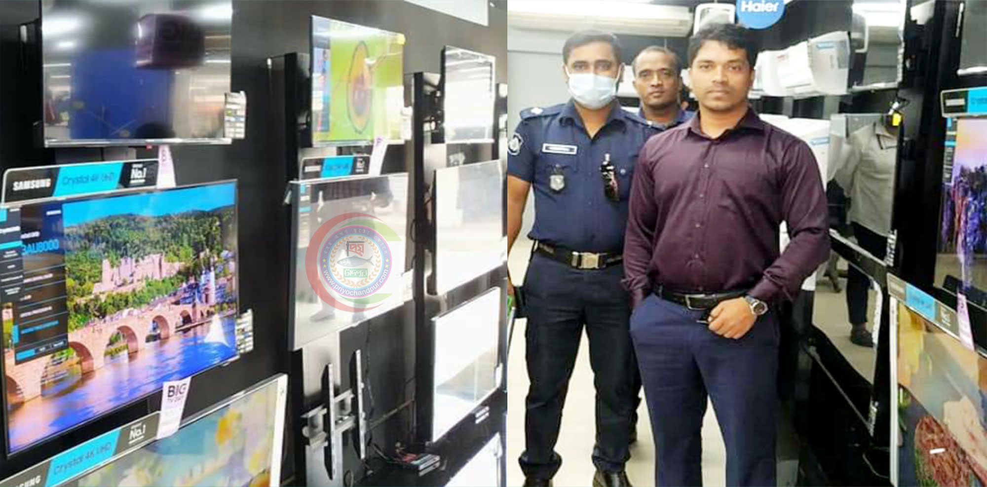 চাঁদপুরে এলজি-বাটারফ্লাই শো-রুমকে ২০ হাজার টাকা জরিমানা