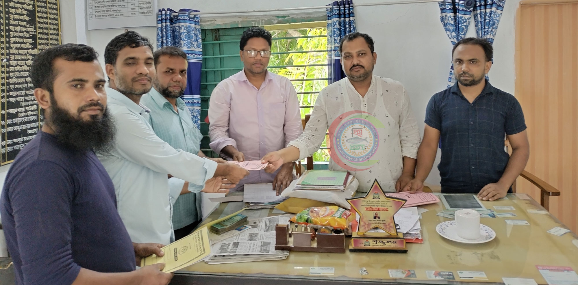 ফরিদগঞ্জ উপজেলা কেন্দ্রীয় সমবায় সমিতির ঋন বিতরণ
