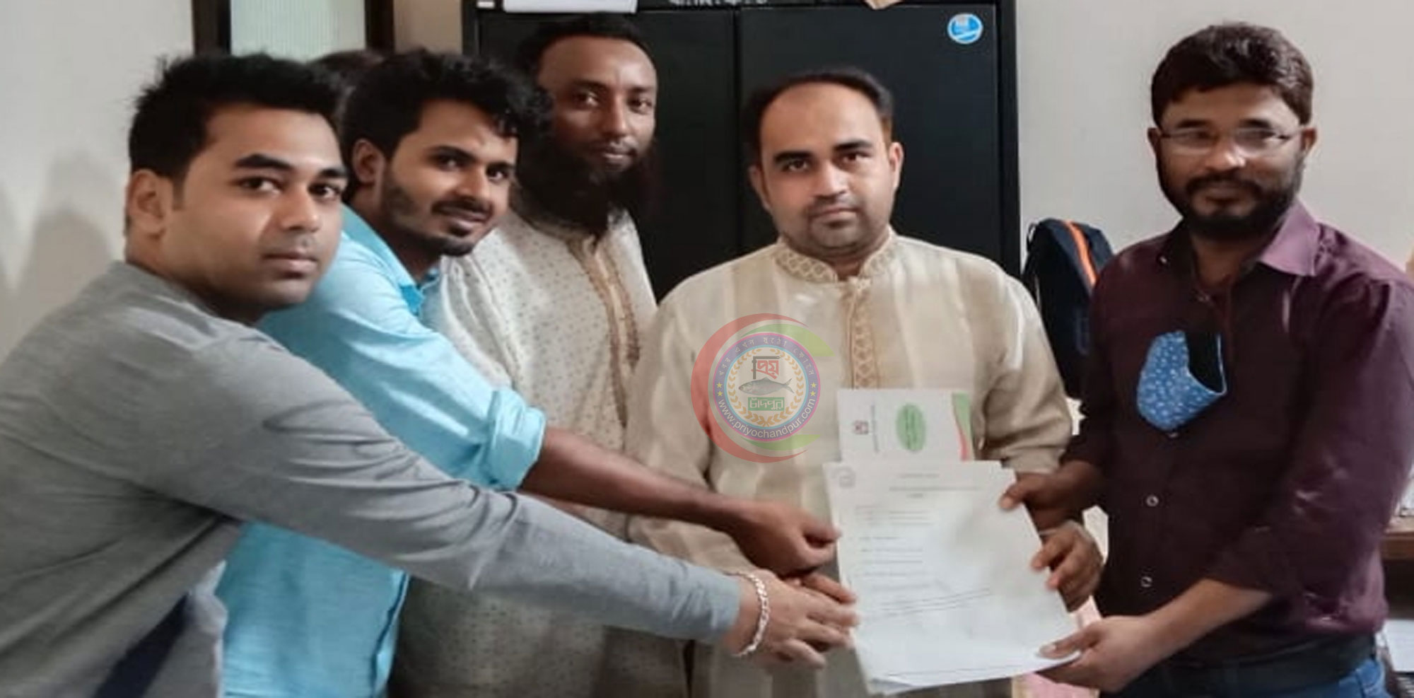 চেয়ারম্যান পদে মনোনয়ন পত্র সংগ্রহ করলেন শেখ মোদাচ্ছের হোসেন অপু