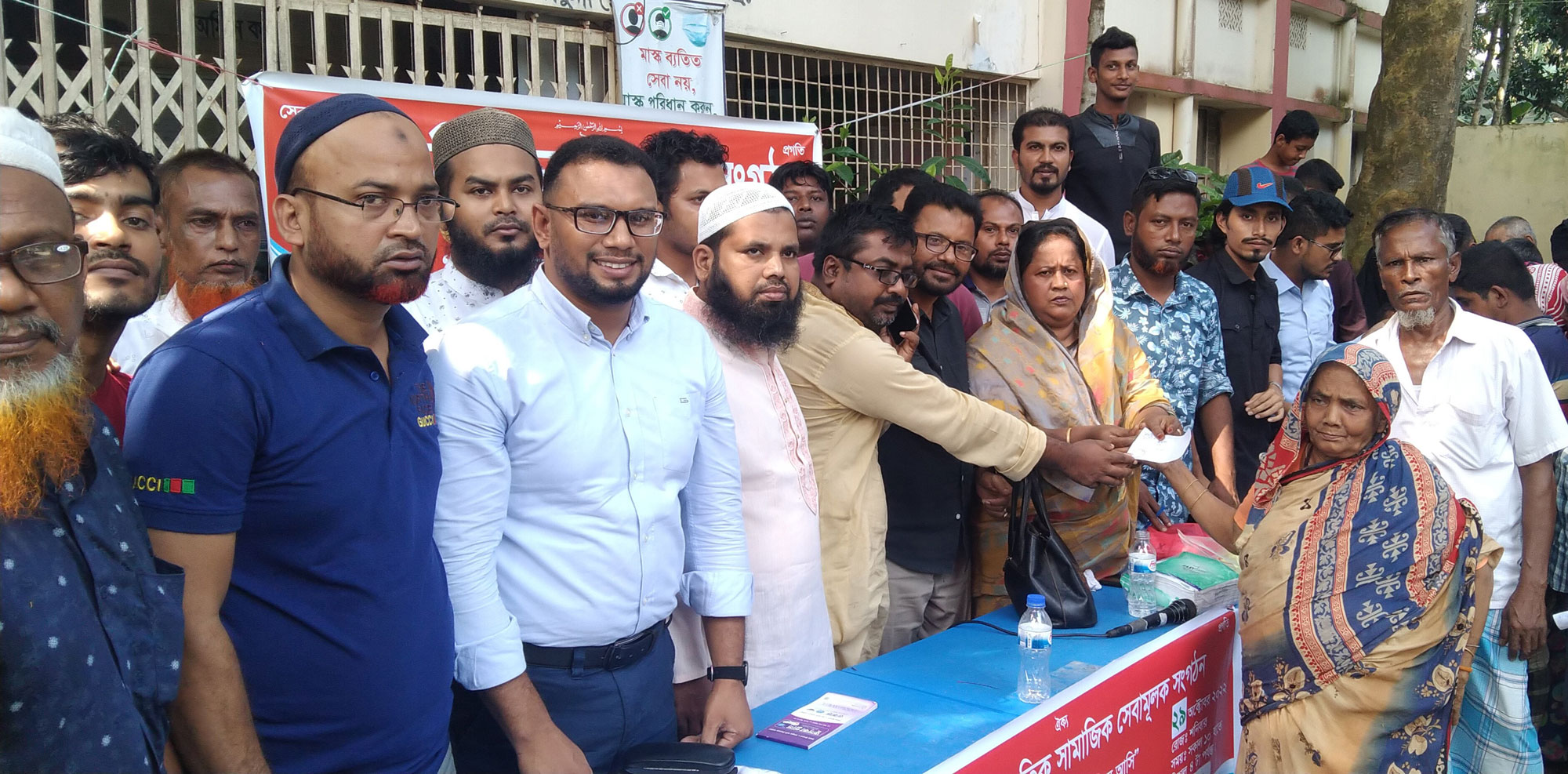 বিষ্ণুদী মানব কল্যাণ সংগঠনের উদ্যোগে ফ্রি রক্তের গ্রুপ নির্ণয় ক্যাম্পেইন