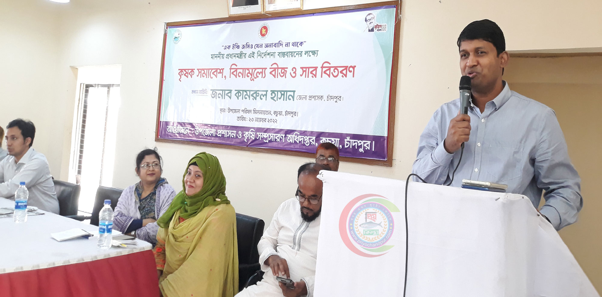 বাড়ির আঙ্গিনা ও পতিত আবাদ জমিতে চাষাবাদ করতে হবে; জেলা প্রশাসক