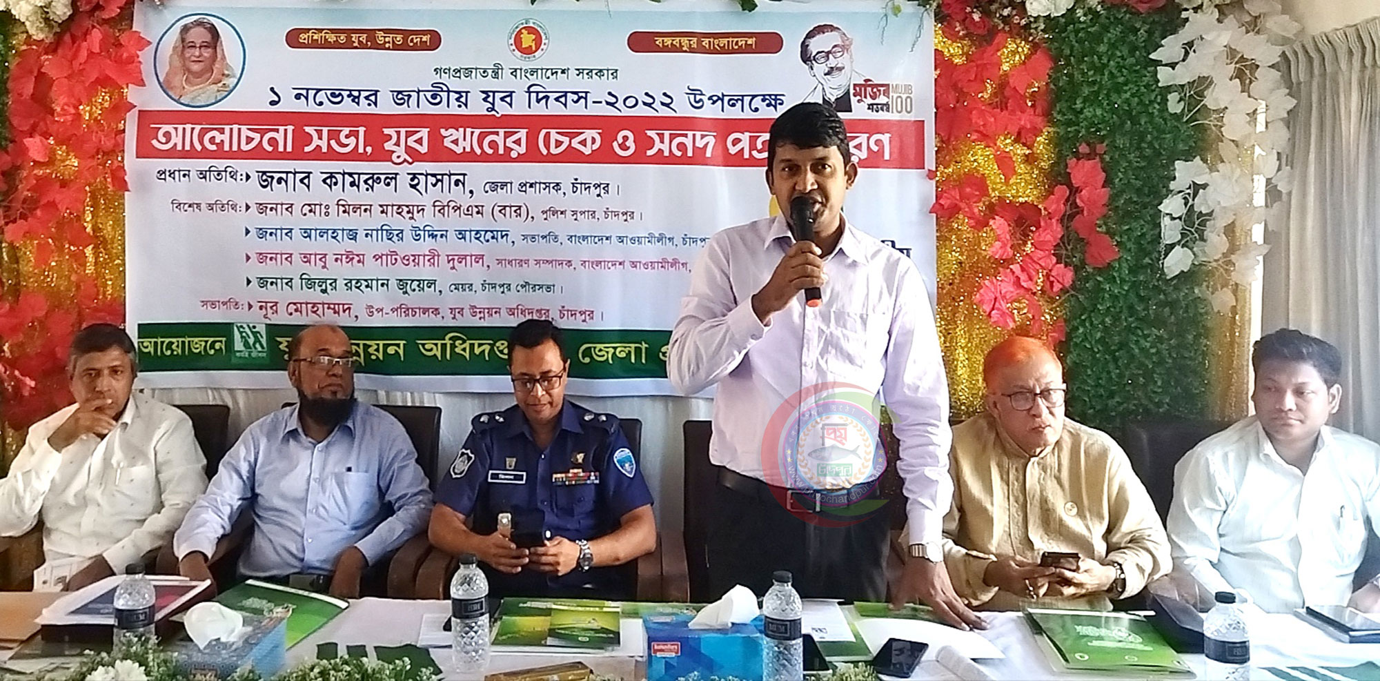 যুবকরাই দেশকে উন্নত অবস্থানে নিয়ে যেতে পারে : জেলা প্রশাসক কামরুল হাসান