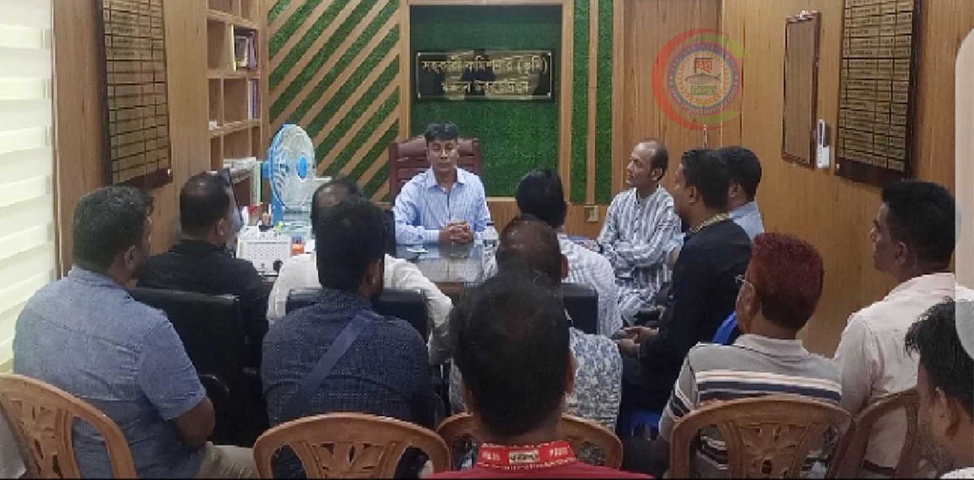 মতলব উত্তরে কর্মরত সাংবাদিকদের সঙ্গে সহকারি কমিশনার’র মতবিনিময়