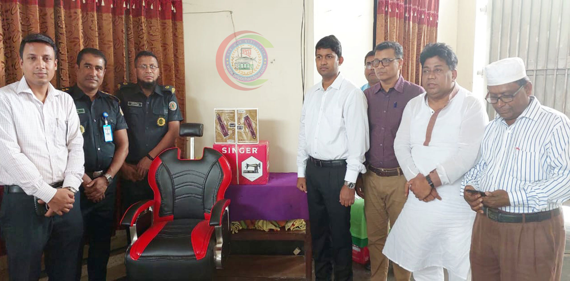 চাঁদপুর কারাগার পরিদর্শন করলেন জেলা প্রশাসক কামরুল হাসান