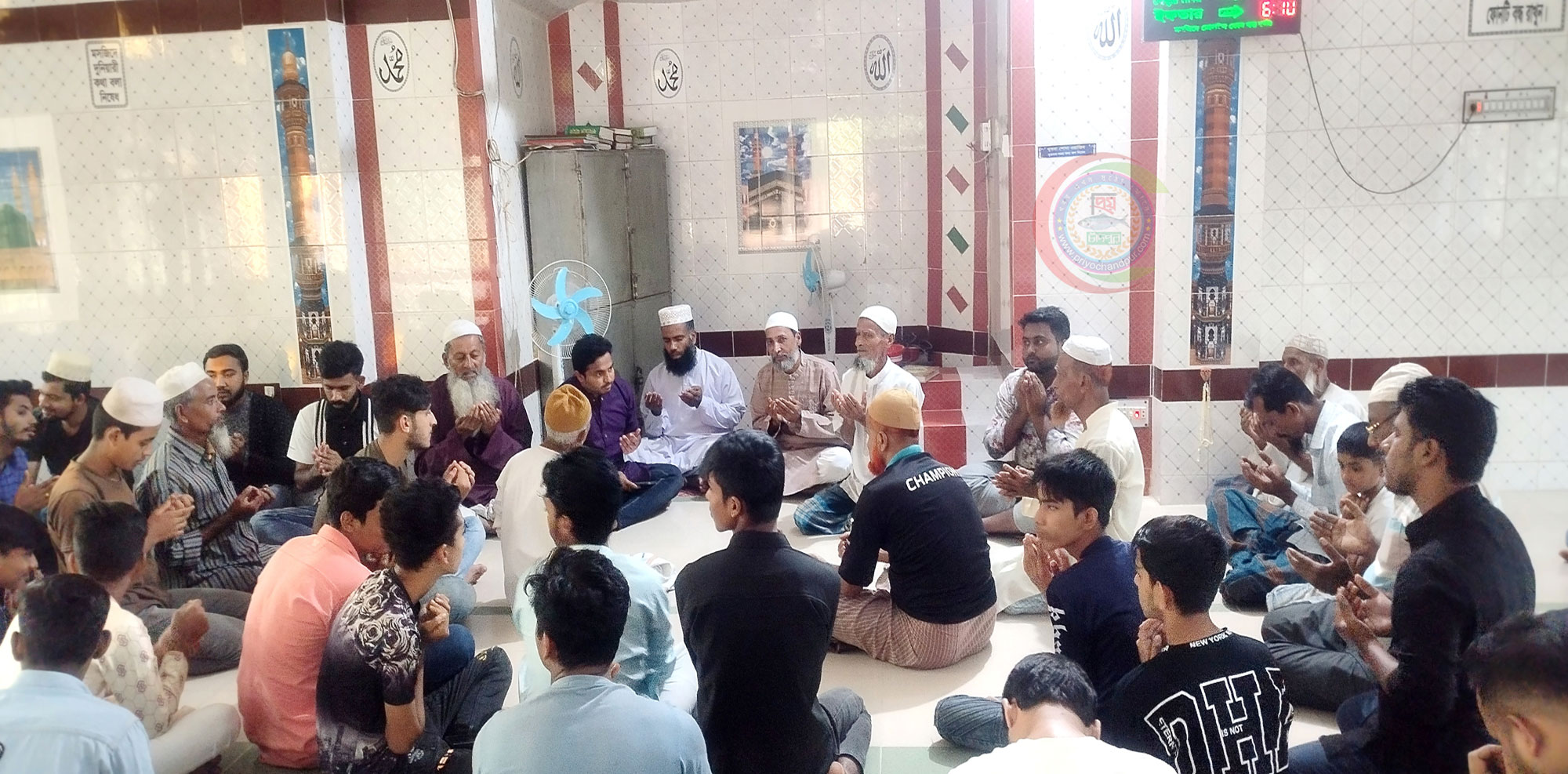 সাবেক ছাত্রলীগ নেতা জাকারিয়া চৌধুরীর ৮ম মৃত্যু বার্ষিকীতে মিলাদ ও দোয়া