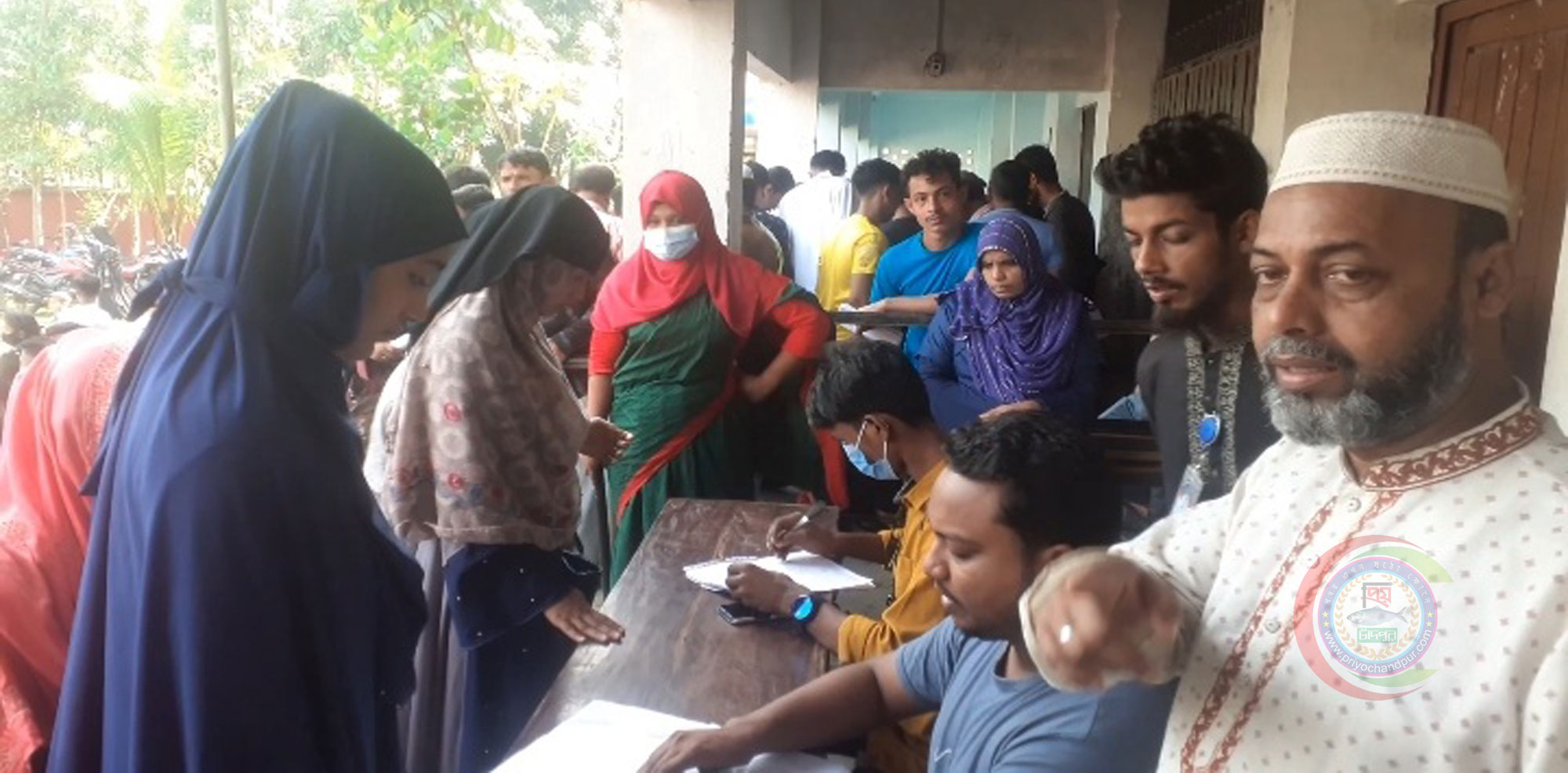 চাঁদপুর আশিকাটিতে ছবিসহ ভোটার তালিকা হালনাগাদের কার্যক্রম উদ্বোধন