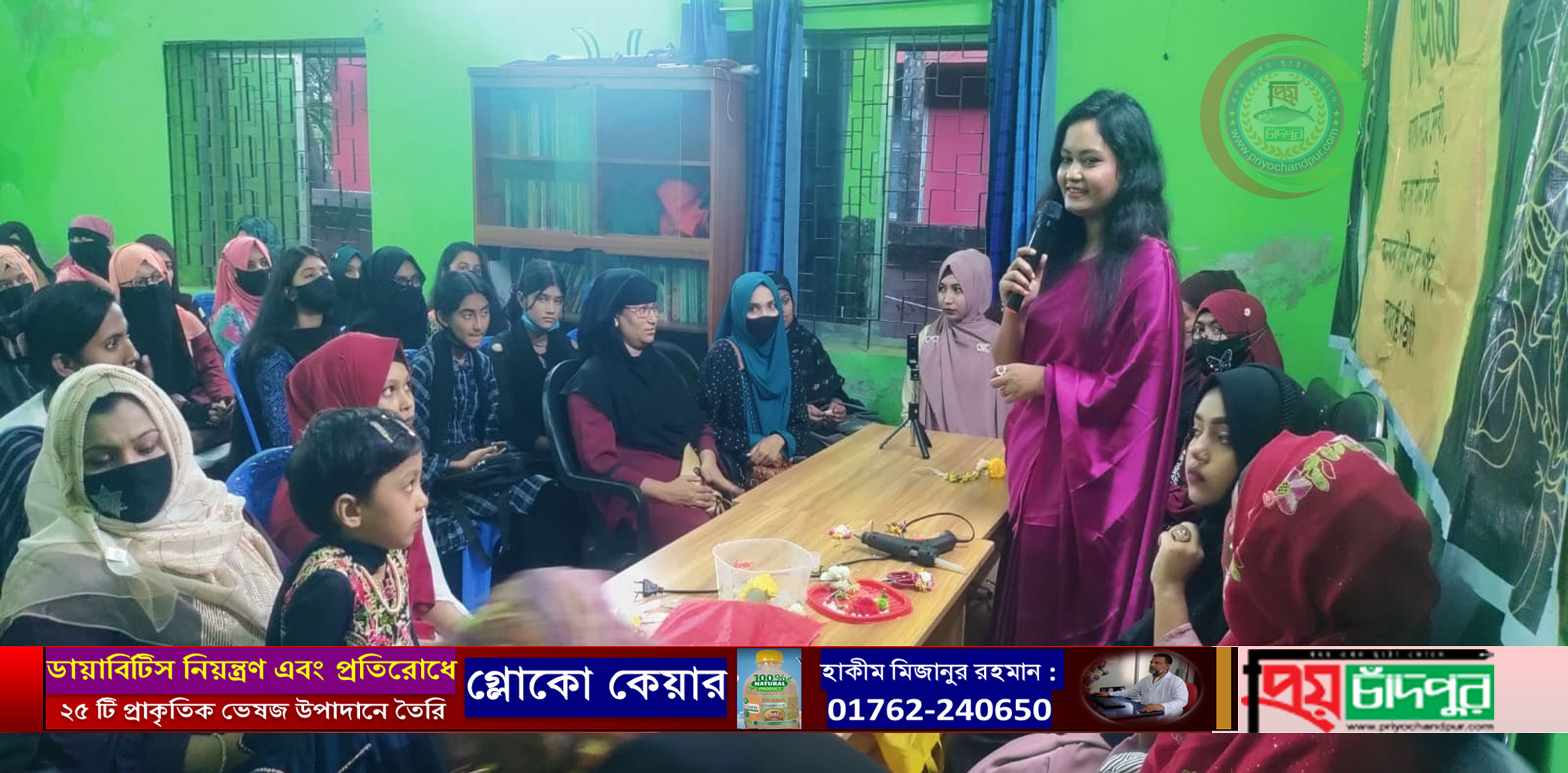 বিজয়ী’র উদ্যোগে ৫০ জন নারীকে ফ্রি ফ্লোরাল জুয়েলারী প্রশিক্ষন প্রদান