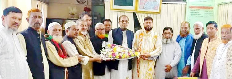 উপজেলা আ’লীগের সভাপতি ও সাধারণ সম্পাদককে রামপুর ইউনিয় আওয়ামী লীগের শুভেচ্ছা
