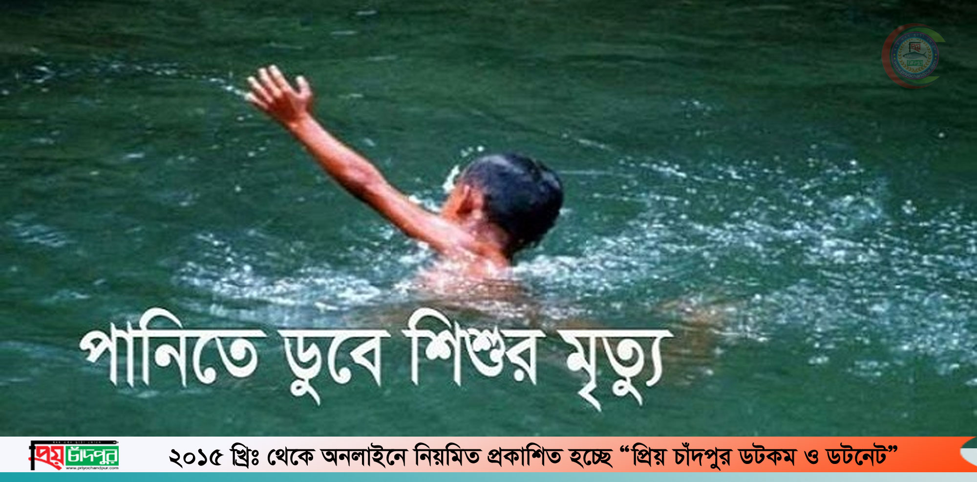 ফরিদগঞ্জে পানিতে পড়ে শিশুর মৃত্যু