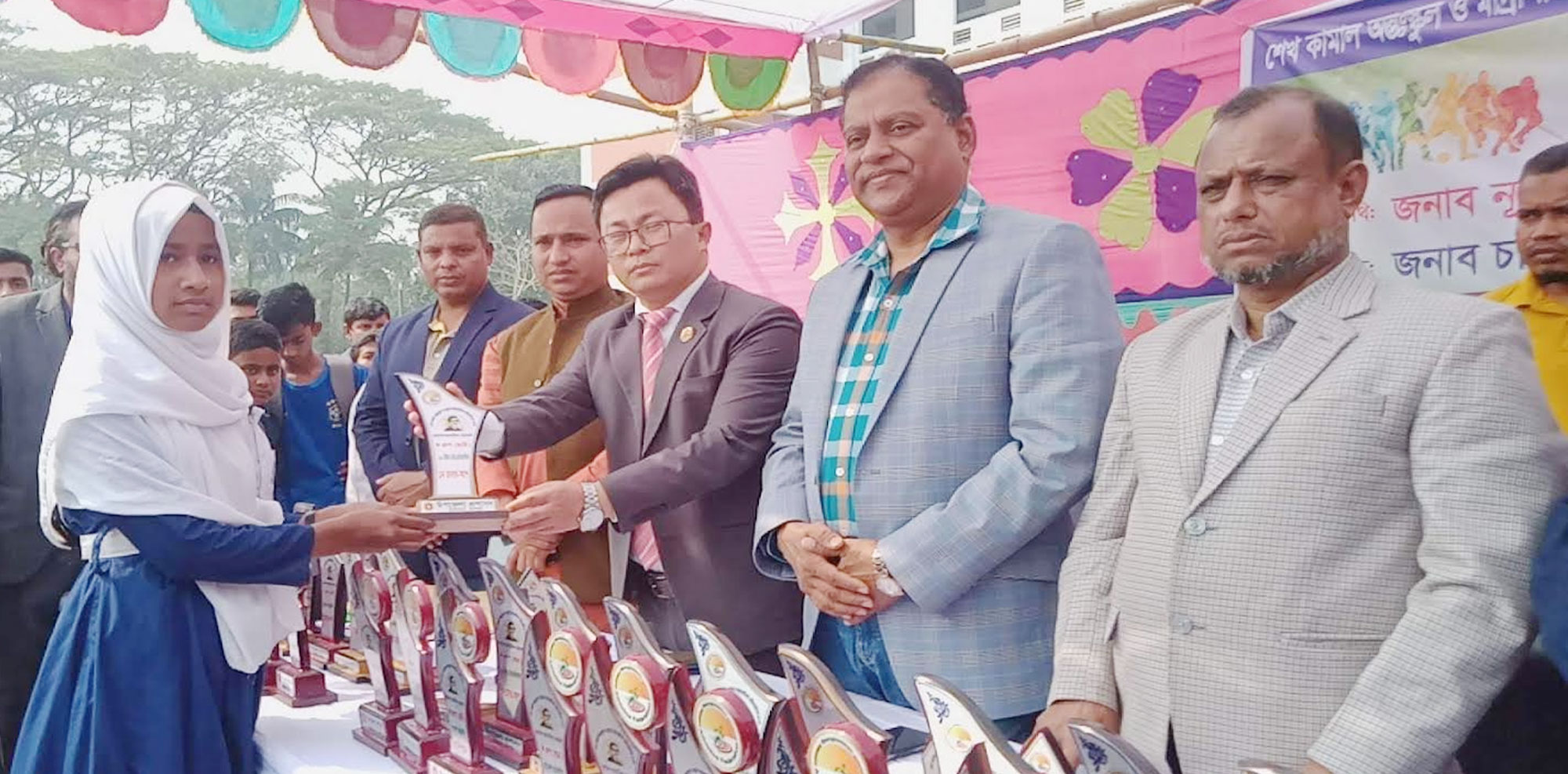 হাইমচরে শেখ কামাল অন্তঃস্কুল ও মাদ্রাসা অ্যাথলেটিক্স প্রতিযোগিতা অনুষ্ঠিত