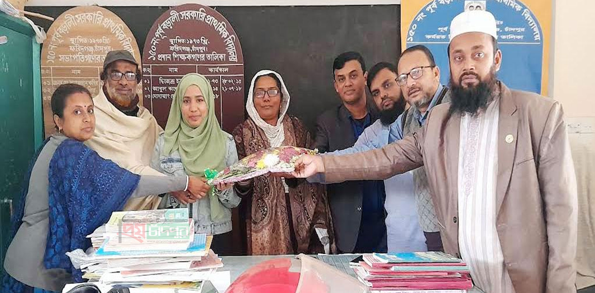 ফরিদগঞ্জে সাংবাদিক কন্যার স্বপ্ন পুরণ