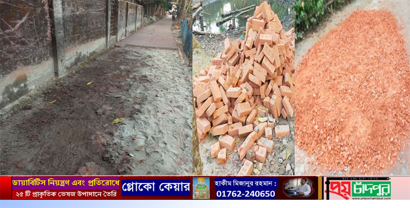 ফরিদগঞ্জে কাবিটার কাজে ব্যাপক অনিয়মের অভিযোগ