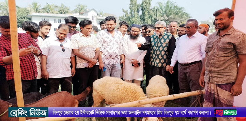 পশু-পাখি পালনের মাধ্যমে বেকারত্ব দূরীকরণ সম্ভব : নুরুল আমিন রুহুল এমপি