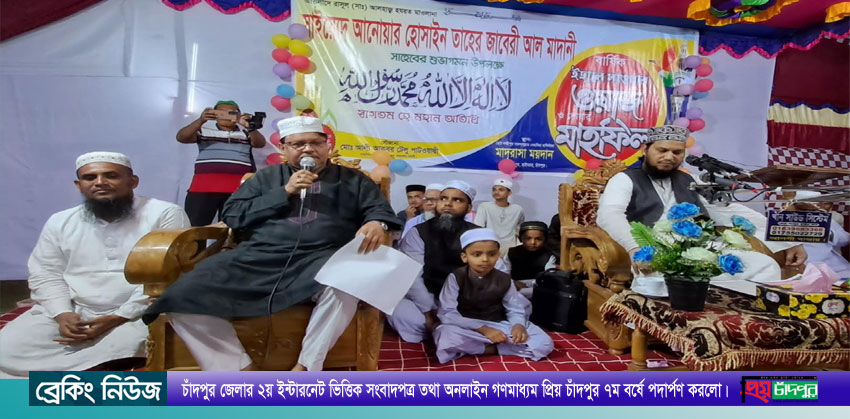 হালাল রোজগারের মাধ্যমে বক্ষন করলেই আল্লাহর শান্তি বর্ষিত হয় : রেদওয়ান খাঁন বোরহান