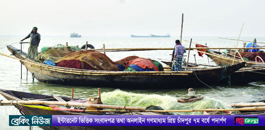 চাঁদপুরে পদ্মা-মেঘনায় দুই মাস মাছ ধরা নিষিদ্ধ : বেকার হয়ে পড়বে ৫০ হাজার জেলে