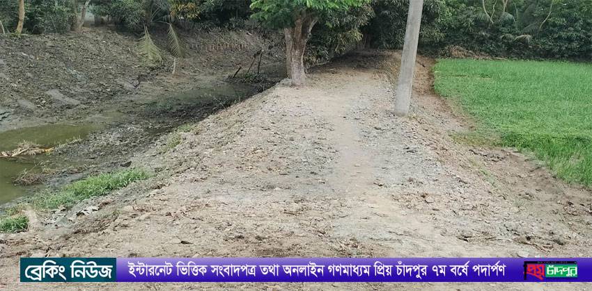 শাহমাহমুদপুরের বেড়িবাঁধ মেরামত কাজ দৃশ্যমান হচ্ছে