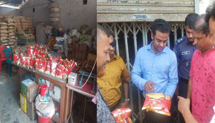 শাহরাস্তিতে নকল বনফুল সেমাই তৈরির কারখানার সন্ধান, কারখানা সিলগালা