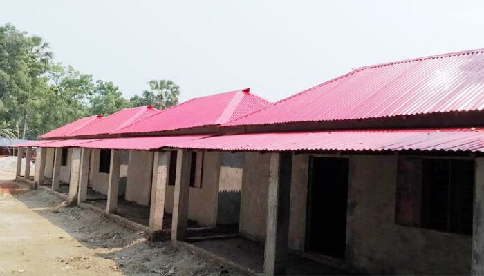 দৃশ্যমান হচ্ছে মৈশাদী ইউনিয়নের আশ্রায়ন প্রকল্প